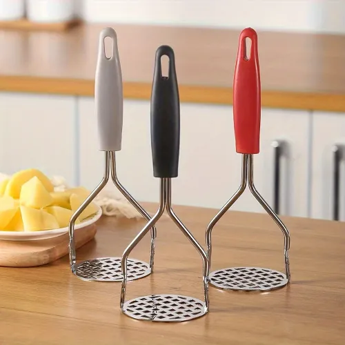 Stainless Steel Pressed Potato Masher 